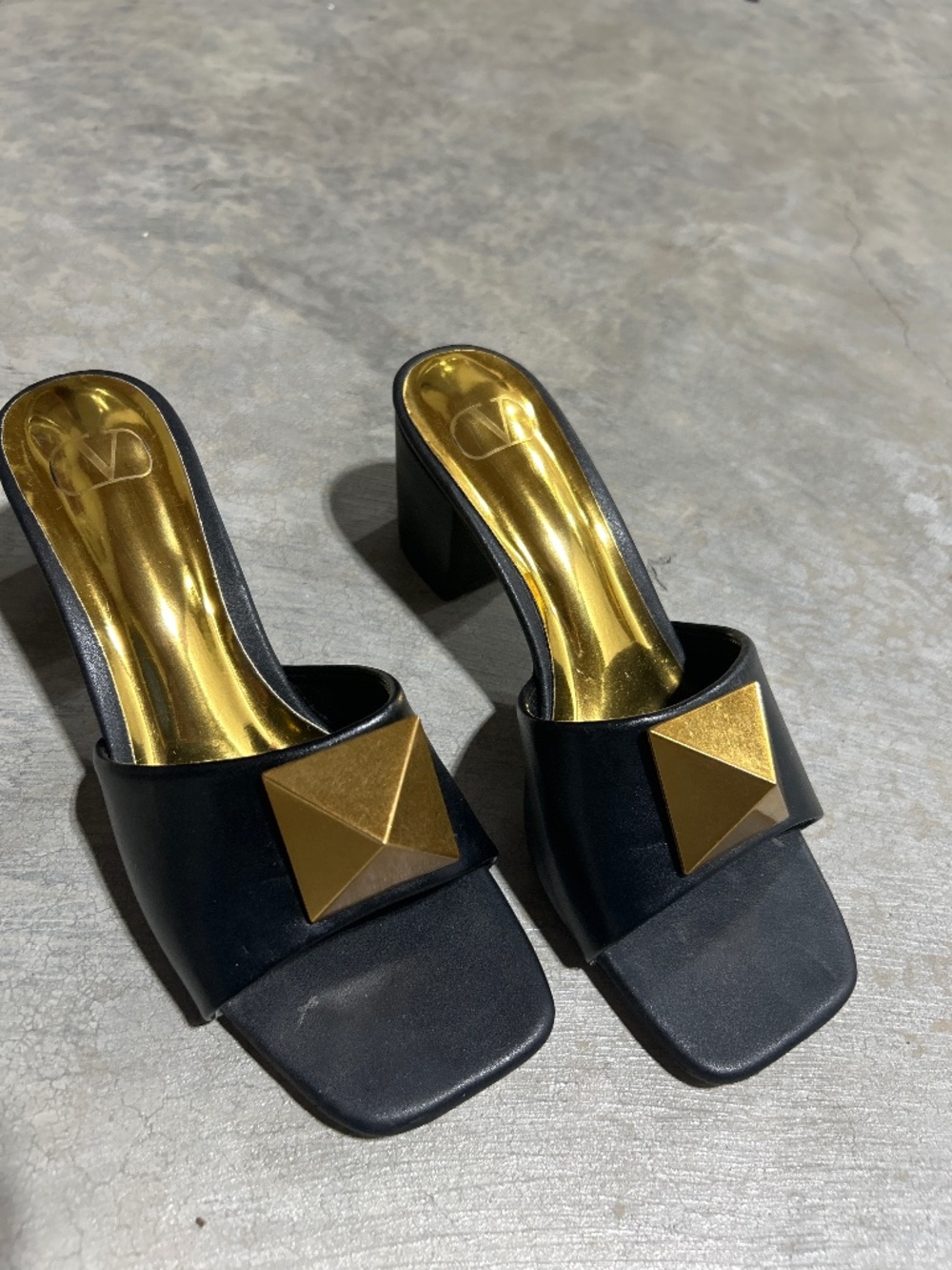 Stylish evening party shoes